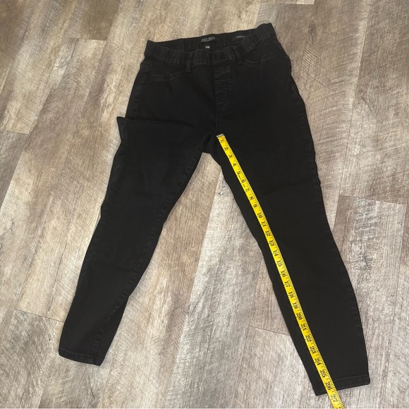 Judy Blue 14W black skinny jeggings, jeans, washed black pull on style - Picture 6 of 6